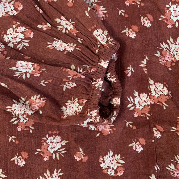 MADEWELL Ladder-Trim Ruffle Top in Homestead Bouquet - Picture 5 of 7